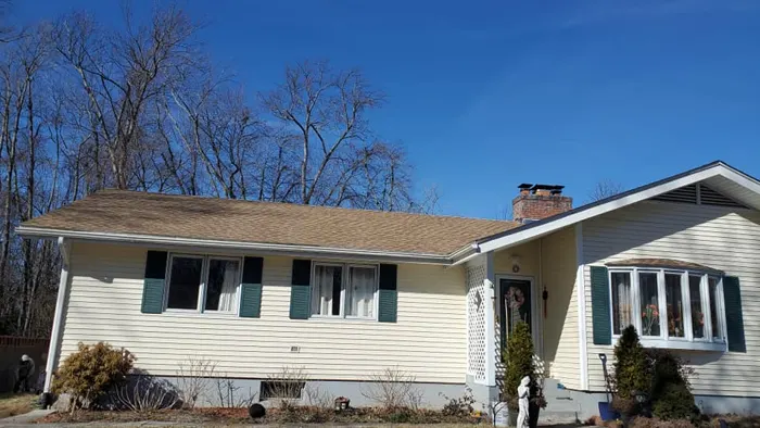 Home with replacement windows